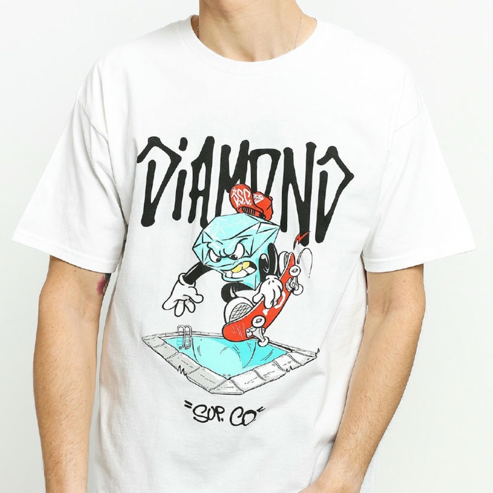 Diamond Supply Co white shirt brand new in bag
